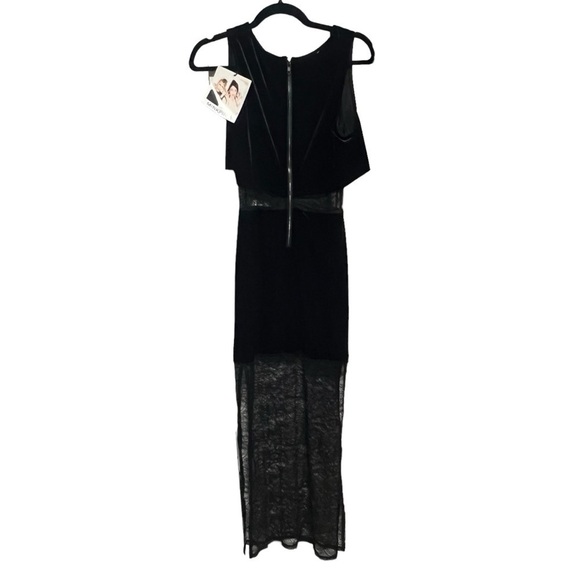 Mink Pink Alexia Maxi Dress, Black, New with Tags - Picture 3 of 6